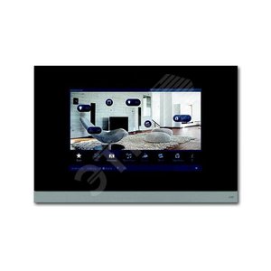 Панель управления сенсорная Busch ComfortPanel 12 черное стекло | 8136-0-0030 | 2CKA008136A0030 | ABB