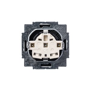 Розетка SCHUKO 16А 250В, серия solo/future, цвет антрацит 3