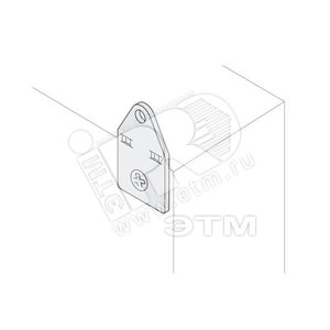 Петли монтажные для шкафов SR (1упак=4шт) | AA1206 | ABB