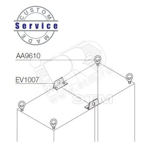 Петли для подъема шкафа (4 шт.) | AA9610 | ABB - ABB