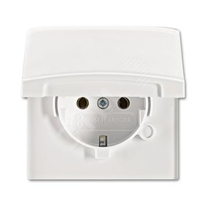 Розетка SCHUKO, 20 EUGK-34-101, с крышкой, Allwetter44, IP44, альп. белый, уплотн. кольцо в комплекте, 16А, 250В. | 2064-0-0289 | 2CKA002064A0289 | A - фото 2