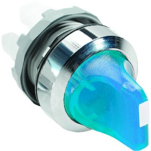 Переключатель M3SS2-21G (короткая ручка) зеленый 3-х позиционный с подсветкой с возвратом в среднее положение | 1SFA611211R2102 | ABB 2