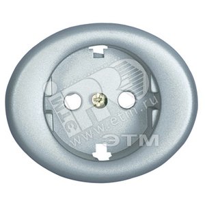 TACTO Накладка роз-ки с/з серебро - ABB