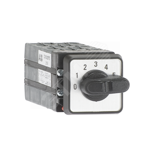 Переключатель OMSO52PB 6-ти поз.(0-1-2-3-4-5) (двухуровневый) 10 А РФ | 9CNB022533R3980 | ABB