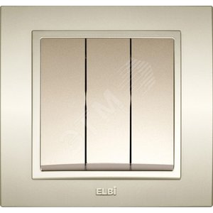 Zena титаниум выключатель 3кл - ABB