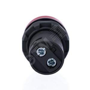 Лампа CL2-523R красная со встроенным светодиодом 230В AC 6