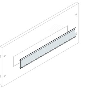Заглушки Ш=800 мм,36 мод,RAL7035 (3 шт) - ABB