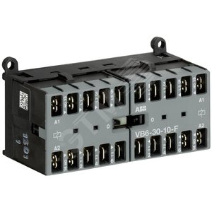 Миниконтактор реверсивный VB6-30-10-F 9A (400В AC3) катушка 24В АС | GJL1211903R0101 | ABB - фото 2