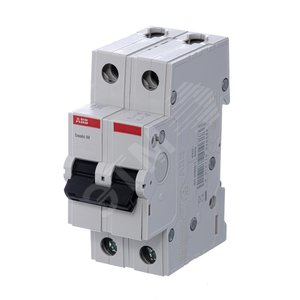 Выключатель автоматический двухполюсный BMS412C20 20А C 4,5кА (BMS412C20) | 2CDS642041R0204 | ABB - фото 2