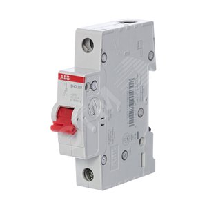 Рубильник 1п SHD201/25 рычаг красный (SHD201/25) 2