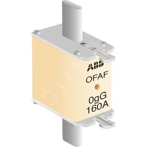 Предохранитель OFAF0H25 25A тип gG размер0, до 500В | 1SCA022627R2280 | ABB 2