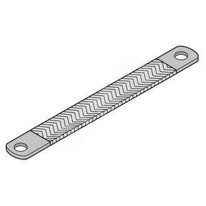 Шина заземления гибкая 25d9 - 22x200(ШхД) (5шт) (AA6880) 2