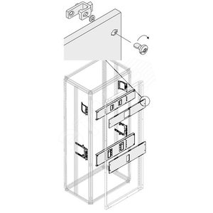 Комплект XT4 3/4P PLUG мотор. W=400мм 2