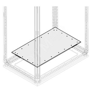 Панель ввода фиксированная W=300мм D=700мм (PFCF3070) - фото 2