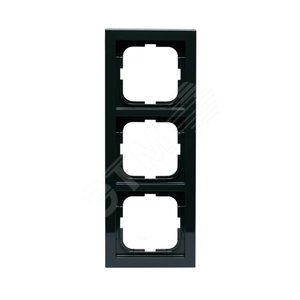 Рамка 3-постовая, серия Impressivo, антрацит | 1723F85-81  | 2TKA000372G1 | ABB 2