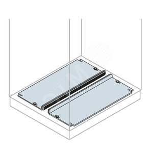 Панель каб.ввода скользящ.W500/D900(2шт) 2