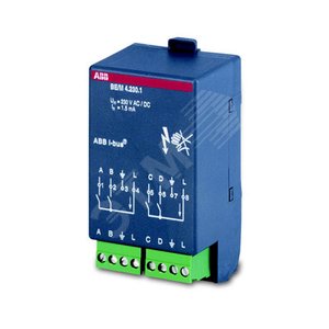 BE/M 4.12.1 Бинарный вход, 4-х канальный, сканирующий контакт | 2CDG110007R0011 | ABB 2