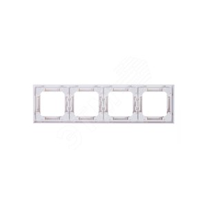 ABB Levit Белый / белый Рамка 4-ая | 3901H-A05040 03W | 2CHH015040A6003 | ABB - фото 3