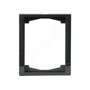 Рамка 1-постовая, 100мм серия Impressivo, антрацит | 1721F100-81 | 2TKA000275G1 | ABB 2