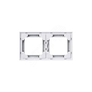 ABB Levit Серый / белый Рамка 2-ая | 3901H-A05020 16W | 2CHH015020A6016 | ABB - фото 5