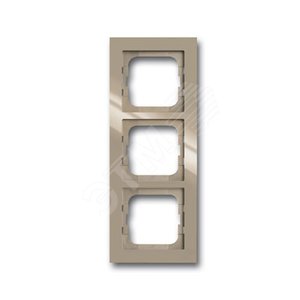 Рамка 3-постовая, серия axcent, цвет maison-beige | 1754-0-4483 | 2CKA001754A4483 | ABB - фото 2