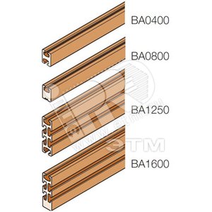 Шина медная фигурная In=1600A L=1730 - ABB