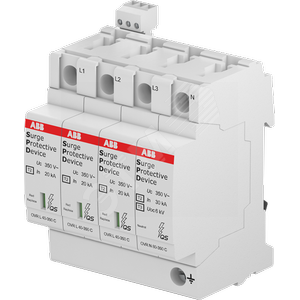 УЗИП OVR T2 3N 40-440s P TS QS|2CTB815704R3700| ABB - фото 2