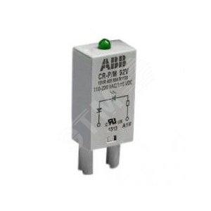 Светодиод зеленый CR-P/M-92V 110-230В AC/DC для реле CR-P, CR-M | 1SVR405654R1100 | ABB 2