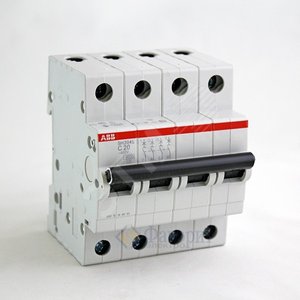 Выключатель автоматический четырехполюсный SH204 6А C 6кА (SH204 C 6) | 2CDS214001R0064 | ABB - фото 2