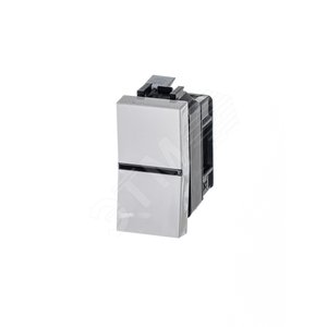 ABB Zenit Альп. белый Выключатель 1-клавишный (1 мод) | N2101 BL  | 2CLA210100N1101 | ABB - фото 2