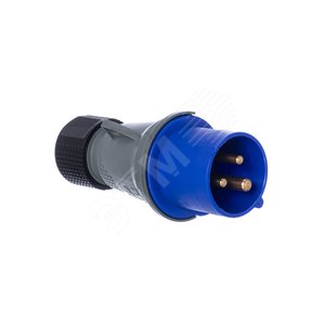 Вилка кабельная Easy&Safe 216EP6,16А,2P+E,IP44,6ч|2CMA101947R1000| ABB - фото 3