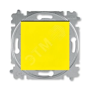 ABB Levit Жёлтый / дымчатый чёрный Выключатель 1-кл. двухполюсный | 3559H-A02445 64W | 2CHH590245A6064 | ABB - фото 2