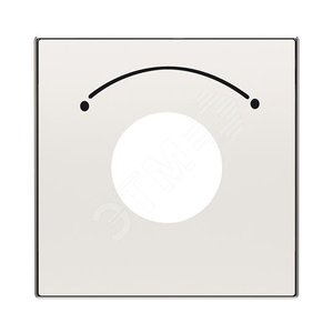 Накладка для механизма выключателя с ключом на 2 положения, серия SKY, цвет альпийский белый|2CLA855300A1101| ABB 2