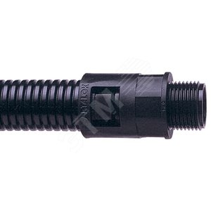 Фитинг Adaptalok AL, прямой, нейлон, серый, резьба PG21, d28, AL28/PG21/A/GR, 10 шт. (AL28/PG21/A/GR) - фото 2