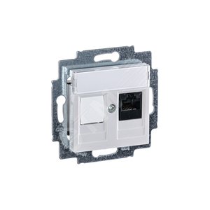 ABB Levit Жемчуг Розетка комп. RJ45 категория 5e и заглушка | 5014H-A51017 68W | 2CHH295117A6068 | ABB - фото 4
