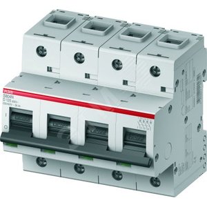 Выключатель автоматический четырехполюсный S804N 10А D 36кА (S804N D10) | 2CCS894001R0101 | ABB - фото 2