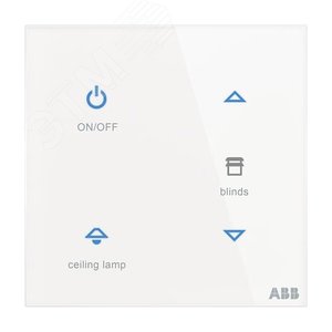 Сенсор Tacteo 4-кн, 86*86, гор ТВ/u4.4.1-CG (ABB)