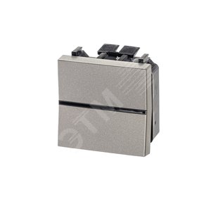 ABB Zenit Шампань Переключатель 1-клавишный перекрестный (2мод) | N2210 CV  | 2CLA221000N1901 | ABB - фото 2