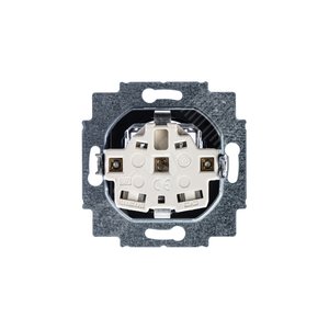 Розетка ABB Levit с заземлением со шторками 16А антрацит / дымчатый чёрный (5520H-A03457 63W) 3