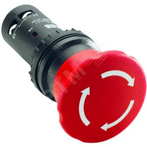 Кнопка CE4T-10R-20 с фикс 2НО - фото 2