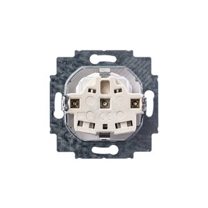 ABB Levit Кофе макиато / белый Розетка с з/к со шторками 16А | 5520H-A03457 18W | 2CHH203457A6018 | ABB - фото 4