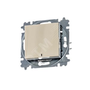 ABB Levit Слоновая кость / белый Выключатель 1-кл. с подсветкой | 3559H-A01446 17W | 2CHH590146A6017 | ABB - фото 2