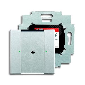 6125/01-83-500 Сенсор 1-кл. с коплером в компл., серебристый алюминий 2