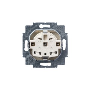 ABB Basic 55 Сл. кость Розетка с/з с крышкой | 2018-0-0351 | 2CKA002018A0351 | ABB - фото 4
