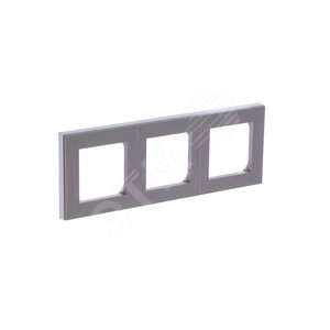 ABB Levit Кофе макиато / белый Рамка 3-ая | 3901H-A05030 18W | 2CHH015030A6018 | ABB - фото 4