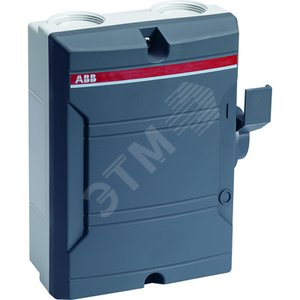 Выкл в боксе упр сбоку 3р 40А IP65 BW340 TPN | 2CMA142408R1000 | ABB 2