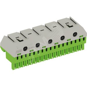 Клеммик PE 17x4 + 5x25 мм ZK175G | 2CPX062761R9999 | ABB 2