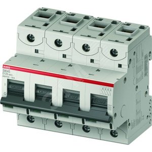 Выключатель автоматический четырехполюсный S804C 80А D 25кА (S804C D80) | 2CCS884001R0801 | ABB - фото 2