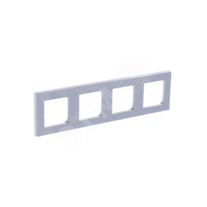 ABB Levit Серый / белый Рамка 4-ая | 3901H-A05040 16W | 2CHH015040A6016 | ABB - фото 3