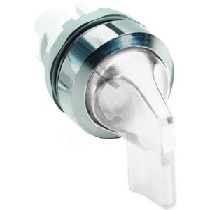 Переключатель M2SS4-21C (короткая ручка) прозрачный 2-х позицион ный с подсветкой (только корпус) 45# с фиксацией | 1SFA611203R2108 | ABB 2